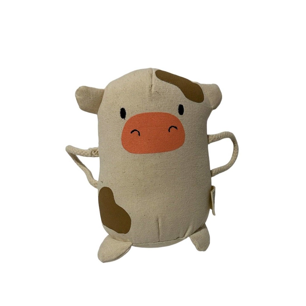 Panda Crate Mooing Cow Stuffed Animal Plush 6" Soft Toy Farm Barn Zoo Kiwi Baby